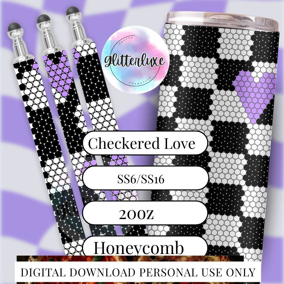 Checkered Love Bundle SS6/SS10/SS16 20oz