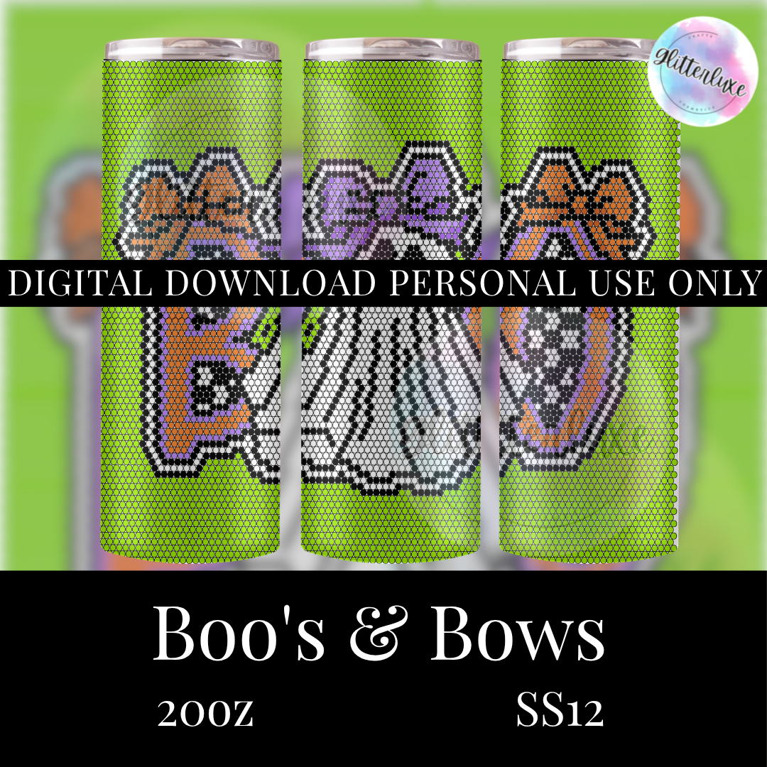 Boo's & Bows SS12 20OZ