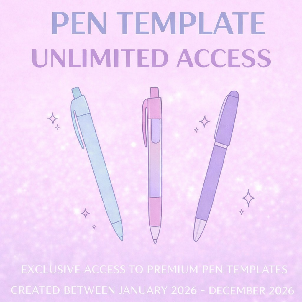 2026 Pen Template Access