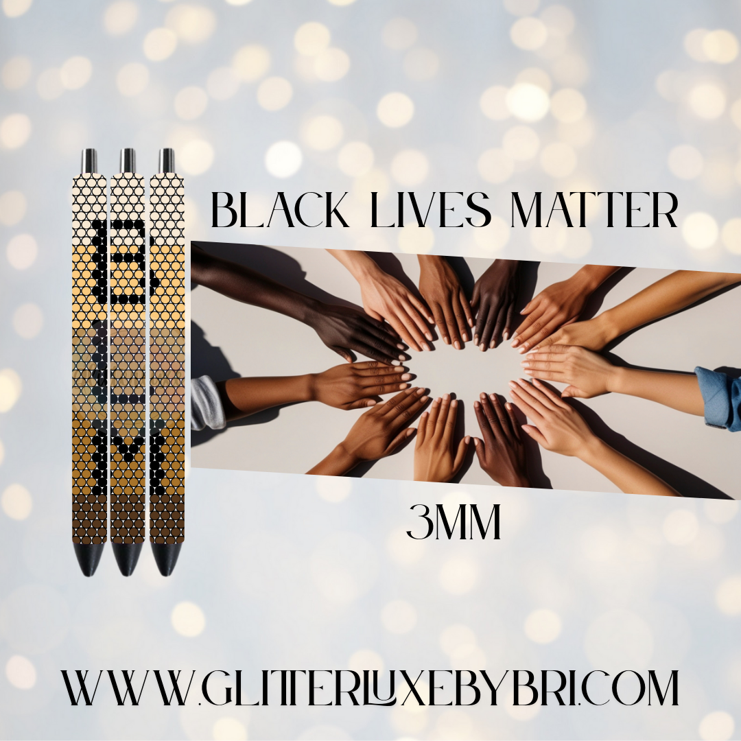 Black Lives Matter 3mm