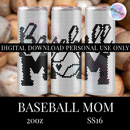 Baseball Mom SS16 20oz