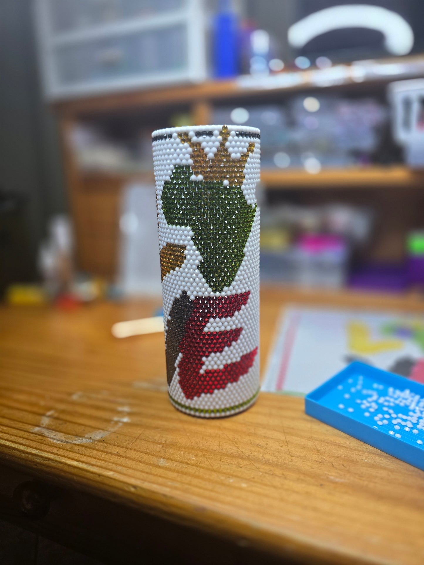 ✊🏾 I Love My Roots V2 Rhinestone Tumbler PRE-ORDER
